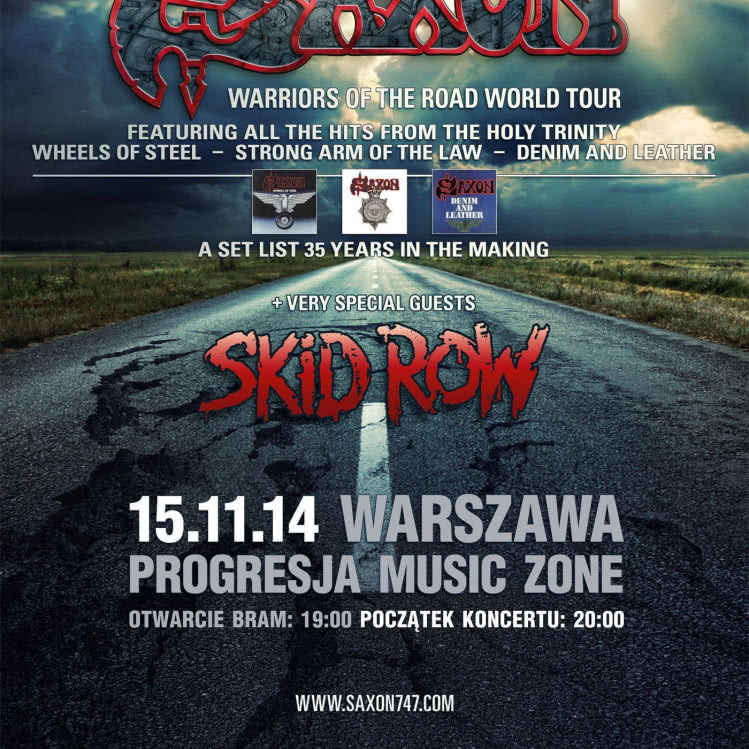 Saxon w Warszawie - przypomnienie