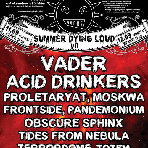 Frontside dołącza do składu Summer Dying Loud 2015