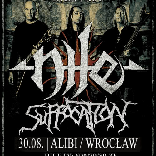 Koncert Nile i Suffocation we Wrocławiu coraz bliżej!