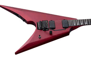 Arrow-1000 Candy Apple Red Satin od EPS Guitars
