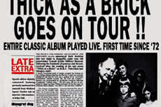 Jethro Tull - Thick As A Brick Tour