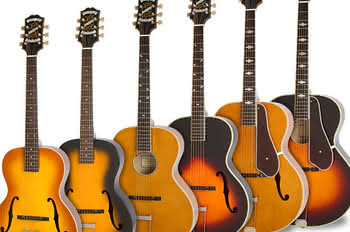 Nowe archtopy Epiphone z serii Masterbild Century