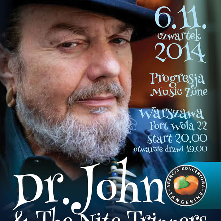 Dr. John na koncercie w Warszawie