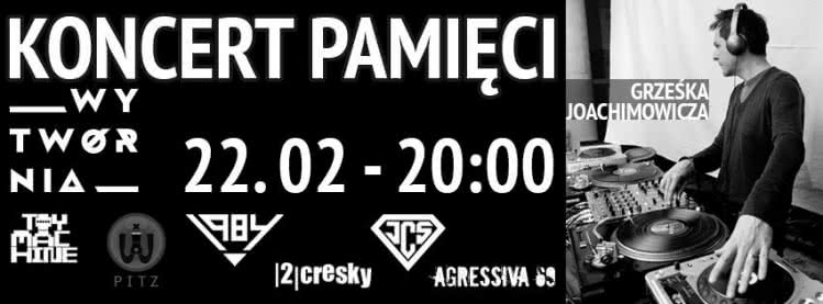 Koncert pamięci Grześka Joachimowicza