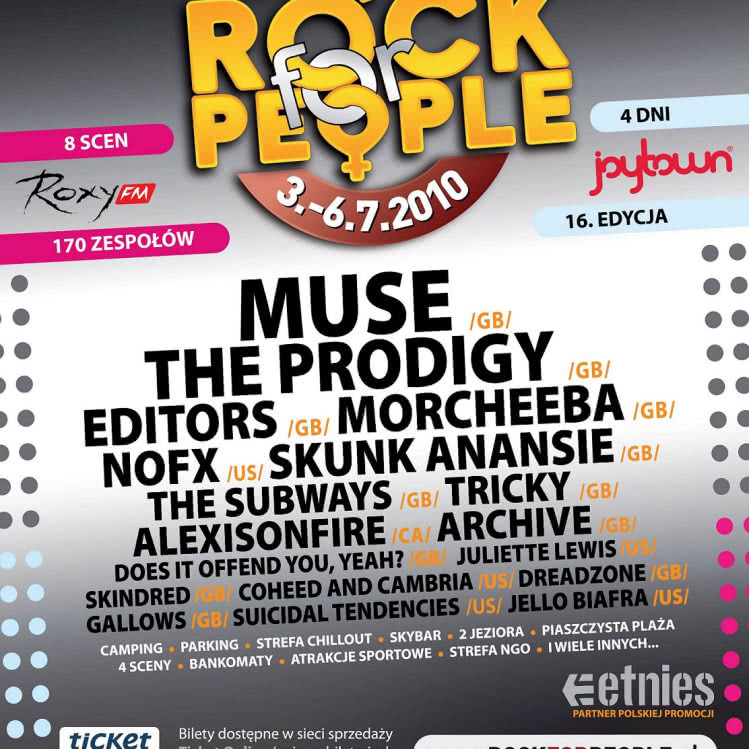 Festiwal Rock For People z nową gwiazdą startuje już w ten weekend