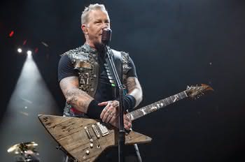 James Hetfield i jego nowa, wyjątkowa gitara