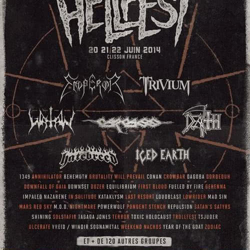 Hellfest 2014 - znamy pierwsze zespoły