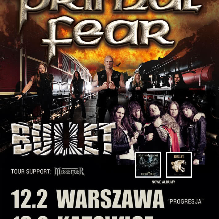 Primal Fear na dwóch koncertach w Polsce