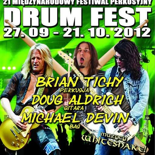 Steamroller - połowa składu Whitesnake zagra na Drum Fest 2012