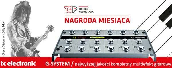 TC Electronic G-System nagrodą miesiąca w konkursie TOP TEN Audiostacji