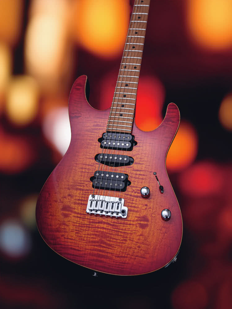 SUHR - Modern Plus Roasted Maple HSH Fireburst