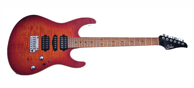 SUHR - Modern Plus Roasted Maple HSH Fireburst