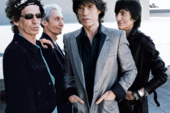 The Rolling Stones wchodzi do studia