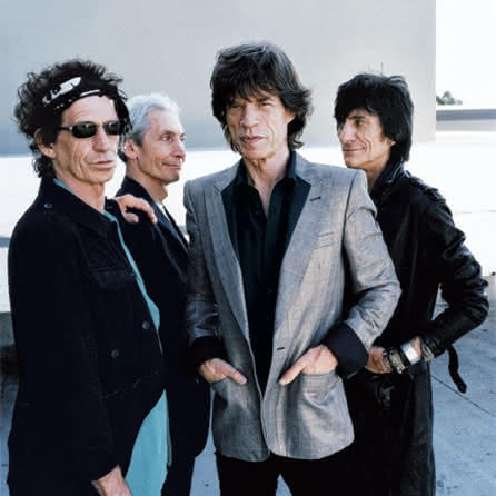 The Rolling Stones wchodzi do studia