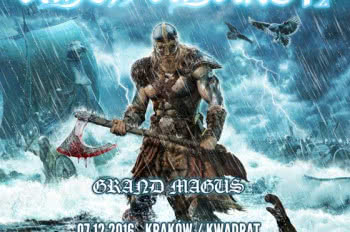 Grand Magus supportem Amon Amarth