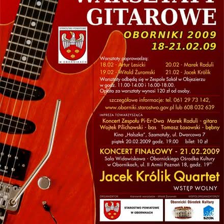 II Ogólnopolskie Warsztaty Gitarowe: Oborniki 2009