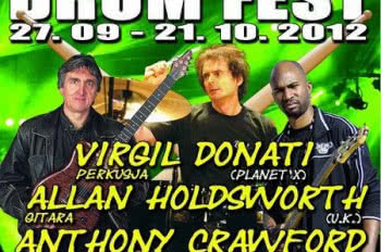 Allan Holdsworth i Anthony Crawford na Drum Fest 2012