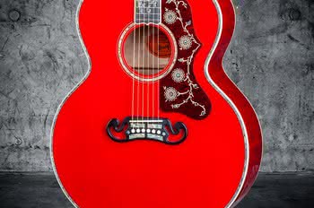 Gibson SJ-200 Vine Trans Cherry