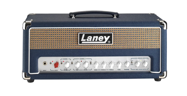 Laney LF‑Supertop – 120 W, dwukanałowy head z linii Foundry Lionheart