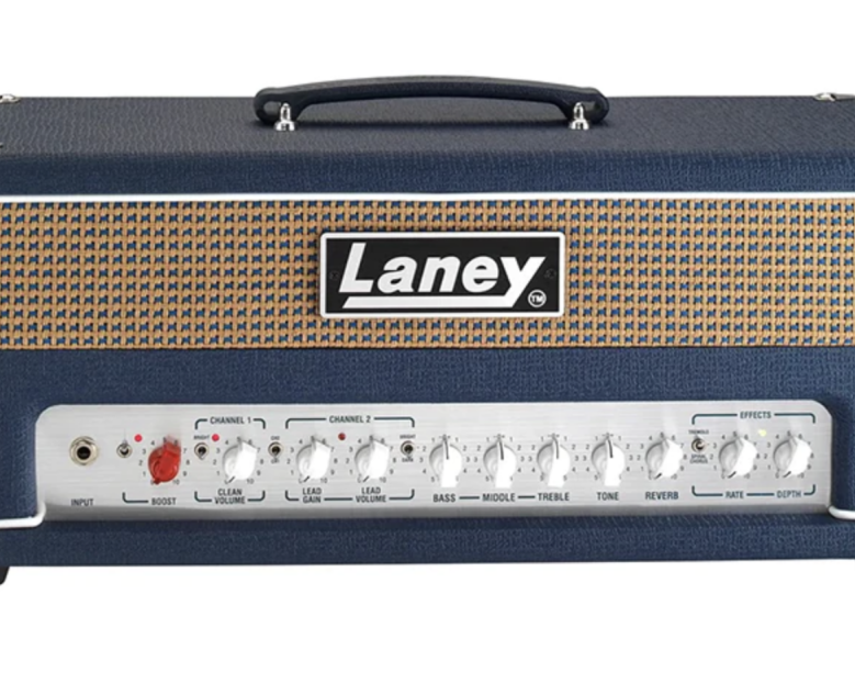Laney LF‑Supertop – 120 W, dwukanałowy head z linii Foundry Lionheart