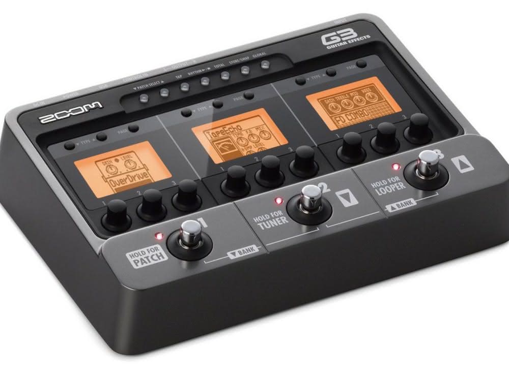 G3X Guitar Effects & Amp Simulator with Expression Pedal | Zoom
