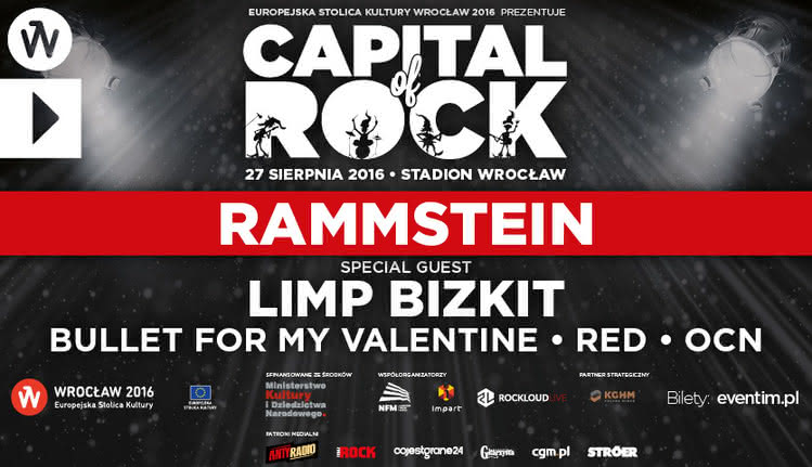 Capital of Rock: koncert Rammstein coraz bliżej