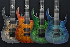 Solar Guitars: nowe modele S1.6 z topami Poplar Burl