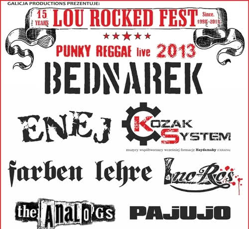 Punky Reggae Live 2013 - Lou Rocked Fest