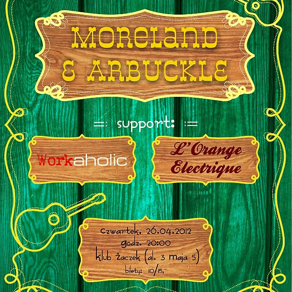 Moreland & Arbuckle na koncercie zapowiadającym Bluesroads Festival