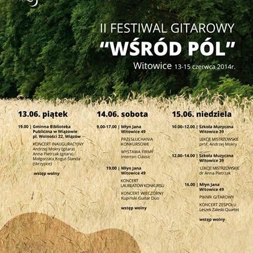 II Festiwal gitarowy "Wśród pól"
