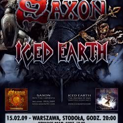 Saxon & Iced Earth w Warszawie