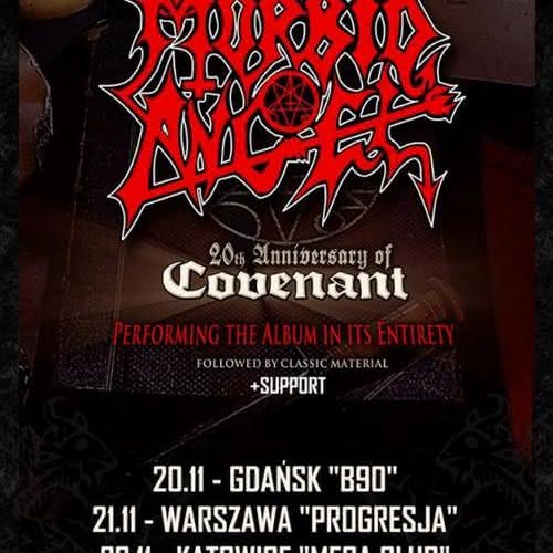 Morbid Angel zagra Covenant na 3 koncertach w Polsce