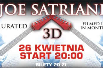 Rozdajemy bilety na Joe Satriani "Satchurated: Live in Montreal" 3D 