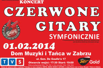 Symfoniczny koncert Czerwonych Gitar już w sobotę w Zabrzu