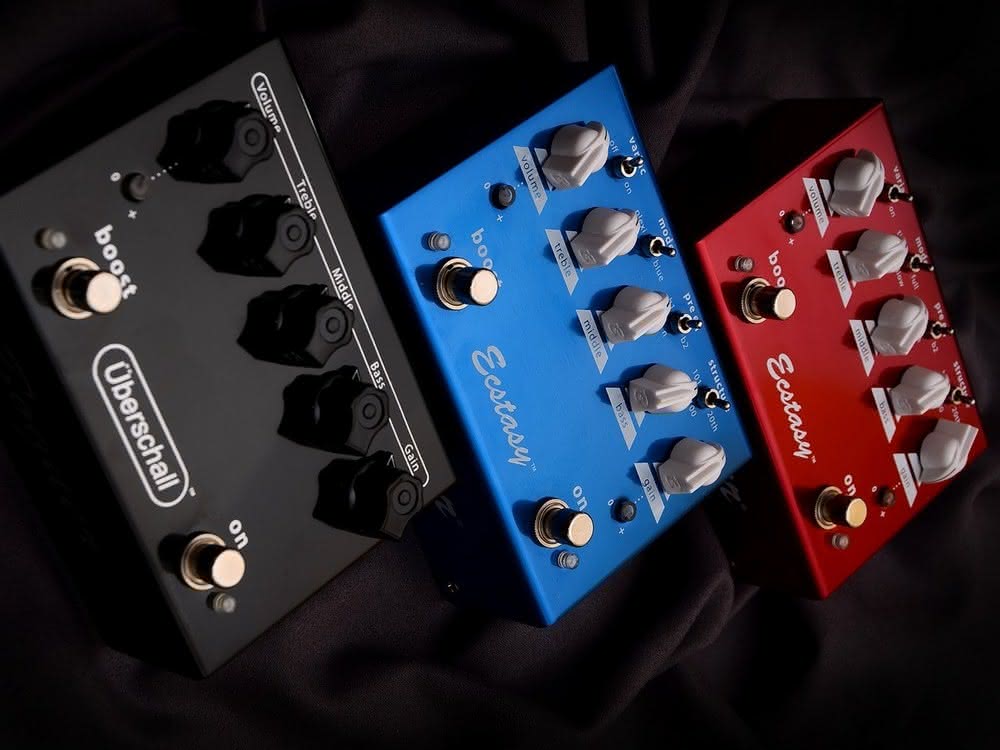 BOGNER Ecstasy Blue, Ecstasy Red, Überschall | Efekty