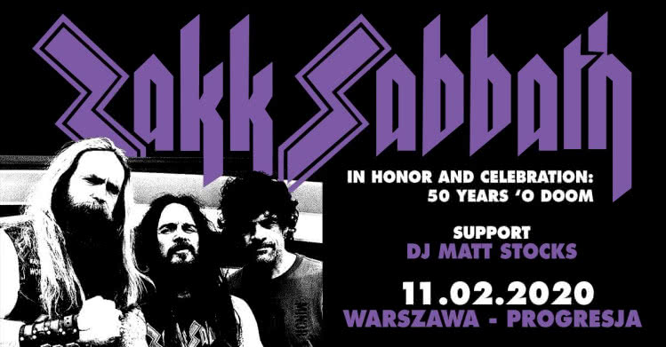 Zakk Sabbath po raz pierwszy w Polsce