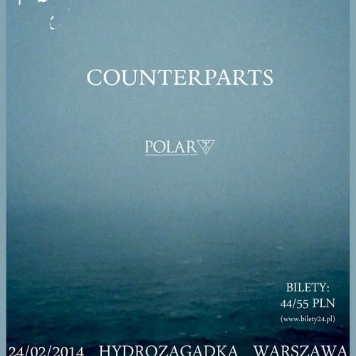 Hundredth, Being as An Ocean i Counterparts na koncercie w Polsce