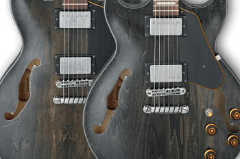 Ibanez Artcore Vintage w wykończeniu Transparent Black