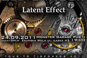 Koncert ElevenHour i Latent Effect