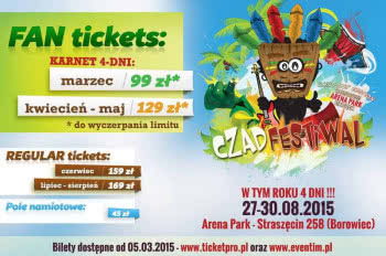 Czad Festiwal - kolejna odsłona line-upu