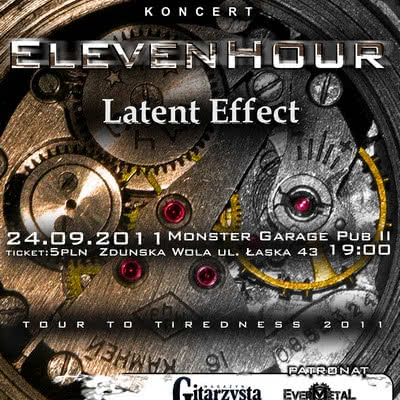 Koncert ElevenHour i Latent Effect