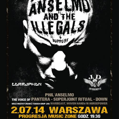 Philip H. Anselmo & The Illegals w lipcu w Warszawie