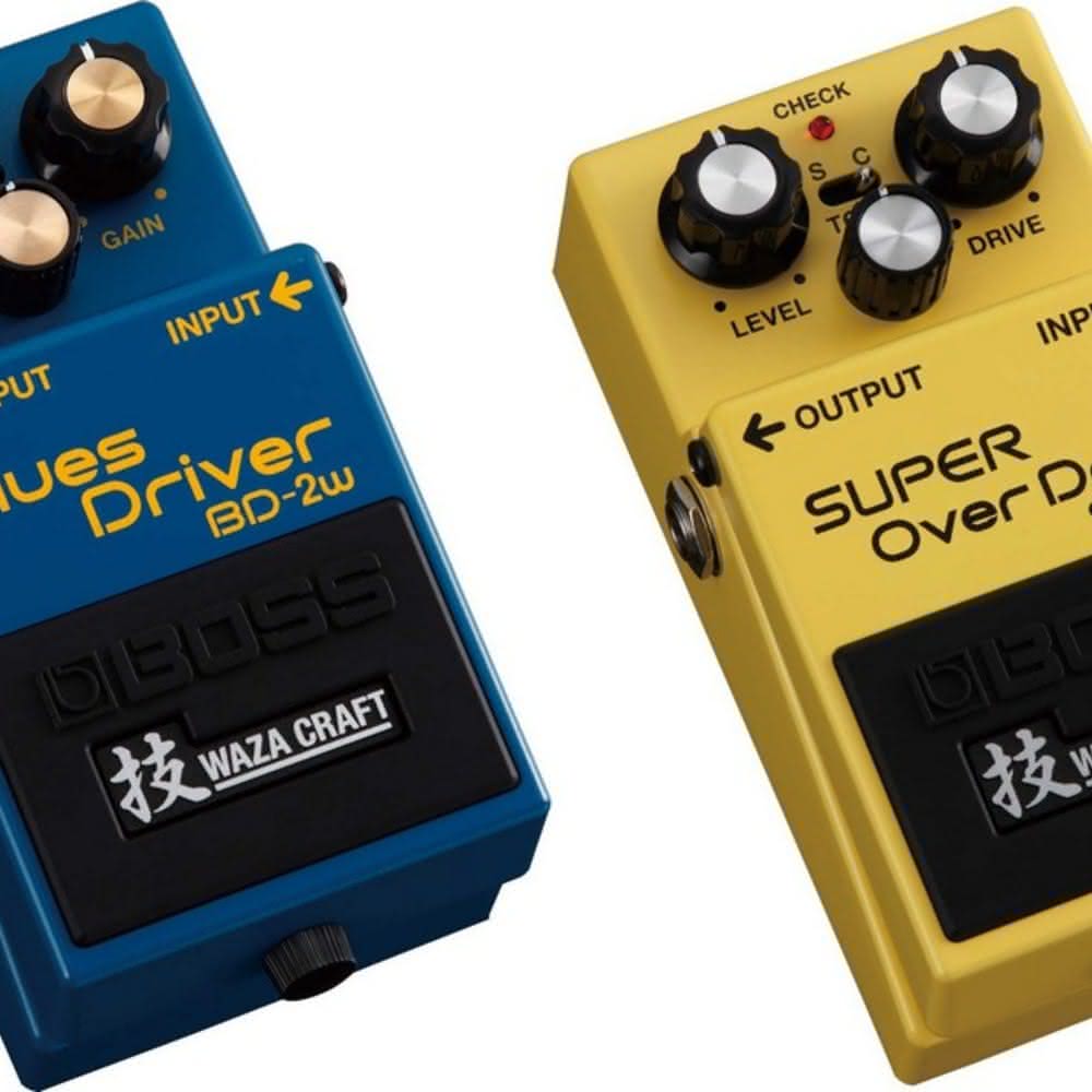 希少 黒入荷！ SD-1w Driver, Blues Craft Waza BD-2w BOSS Waza Super Craft ギター