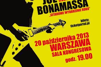 Wygraj bilet na koncert Joe Bonamassy!