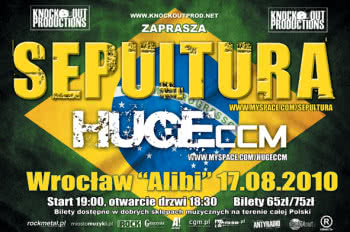 Huge CCM przed Sepulturą