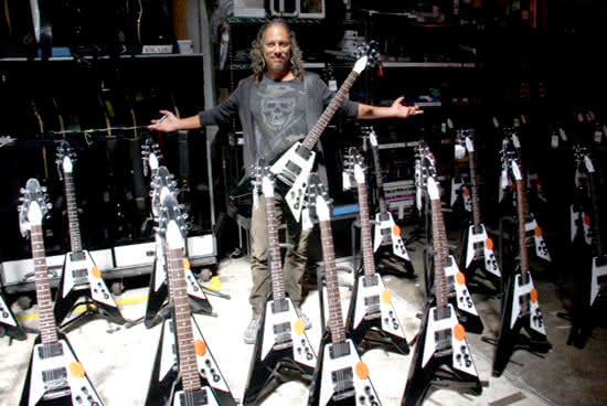Kirk Hammett opowiada o swoim Gibsonie Flying V