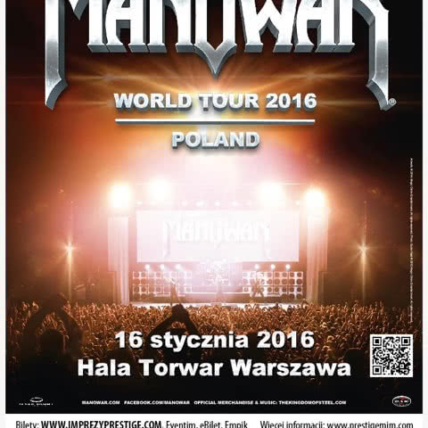 Manowar ogłasza nazwę trasy koncertowej