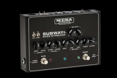 Mesa/Boogie rozwija serię Subway – kompaktowy preamp Subway+ Bass DI-Preamp II