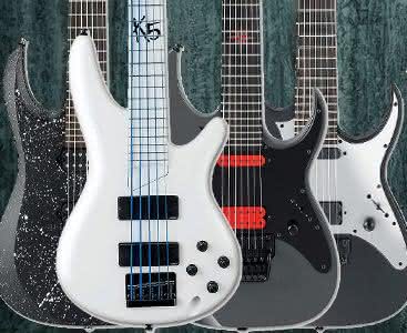 4 sygnowane gitary Ibaneza na 20-lecie zespołu Korn