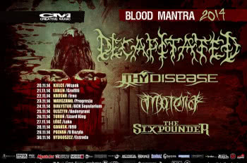 Decapitated: Blood Mantra Tour 2014 coraz bliżej